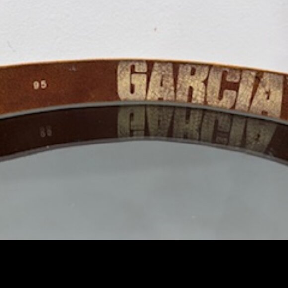 EUC Garcia Genuine  leather brown belt sz 95 - Picture 3 of 4